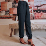 Luise | Elegante Hose mit Kordel