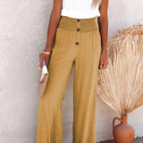 Rose | Entspannte High-Waist-Hose