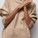 Katrielle™ Pullover mit hohem Kragen