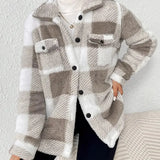 Frieda | Elegante gestreifte Fleecejacke