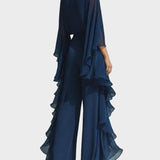 Aurora - Elegantes Komplett-Outfit aus Chiffon mit Volants