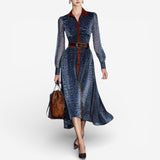 Rosemarie™ Midi-Kleid im Animal-Print