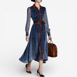 Rosemarie™ Midi-Kleid im Animal-Print